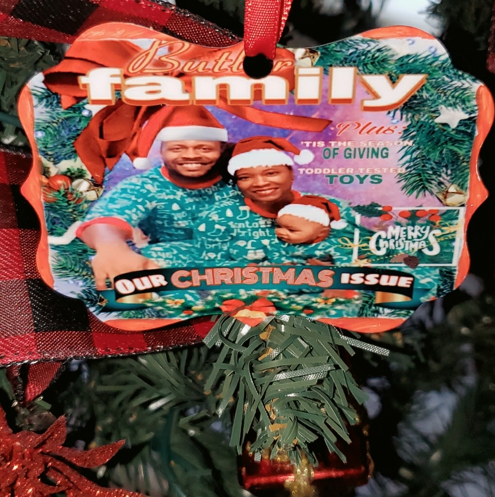 Custom Christmas ornament